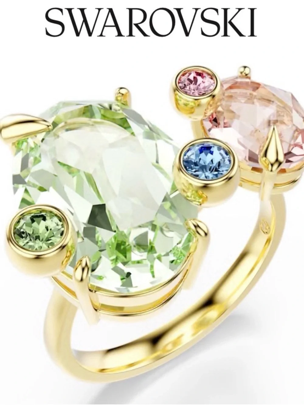 Swarovski Gema Rings set of 3